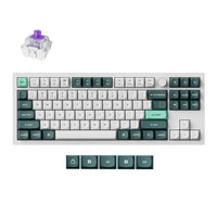 Keychron Q3 HE QMK 80% Wireless Custom Mechanical Keyboard (Nebula Switch) - Shell White-Q3H-P1