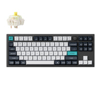 Keychron Q3 Max QMK/VIA 80% Wireless Custom Mechanical Keyboard (Banana Switch) - Carbon Black-Q3M-M4