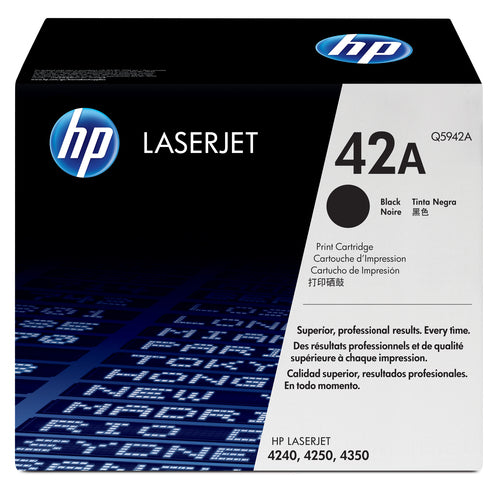 HP 42A LaserJet Black Print Cartridge-Q5942A