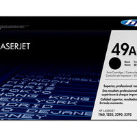 HP 49A LaserJet Black Print Cartridge Q5949A for 1160, 1320, 3390, 3392 Printers