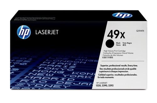HP 49X HC Black Toner Cartridge-Q5949X