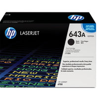 HP 643A Black Toner Cartridge-Q5950A