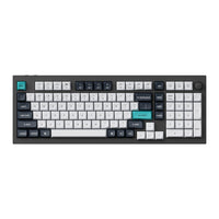 Keychron Q5 Max QMK/VIA Full-size Wireless Custom Mechanical Keyboard (Banana Switches) - Carbon Black-Q5M-M4