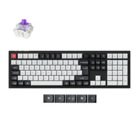 Keychron Q6 HE QMK Full-size Wireless Custom Mechanical Keyboard (Nebula Switch) – Carbon Black-Q6H-M1