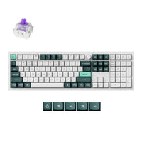 Keychron Q6 HE QMK Full-size Wireless Custom Mechanical Keyboard (Nebula Switch) – Shell White-Q6H-P1
