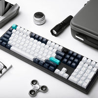 Keychron Q6 Max 100% Full Assembled Knob Red Switch Hot-Swap Gateron Jupiter RGB Wireless Keyboard - Black-Q6M-M1