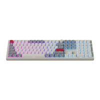 Keychron Q6 Max QMK/VIA Wireless Custom Mechanical Keyboard OSA Gateron Red Jupiter Switches - Shell White-Q6M-P1S
