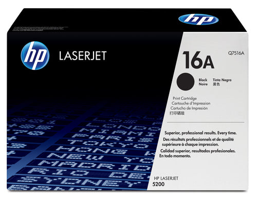 HP 16A LaserJet 5200 Black Print Cartrridge-Q7516A