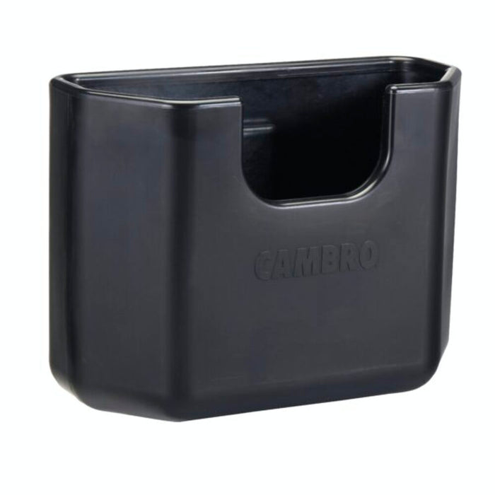 Cambro Black Quick Connect Trash Bin - Commercial Waste Disposal Solution for Restaurants & Businesses