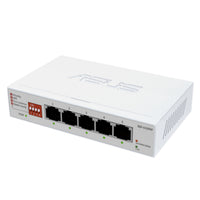 ASUS 5×2.5G Unmanaged Network Switch – White-QG-U1050