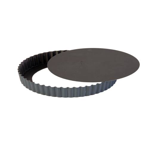 320mm Non-Stick Quiche Pan with Removable Bottom | Baking Tool | Pie Dish