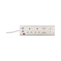 5-PORT MULTI PLUG(2X16A)(2X16A NEW)(2XUSB)R-35USB* - PWR-MP-5P-USB
