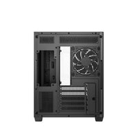 Deepcool CG330 3F Panoramic Dual-Chamber Micro-ATX Gaming Chassis - Black DeepCool