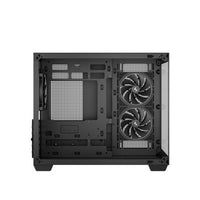 Deepcool CG330 3F Panoramic Dual-Chamber Micro-ATX Gaming Chassis - Black DeepCool