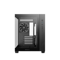 Deepcool CG330 3F Panoramic Dual-Chamber Micro-ATX Gaming Chassis - Black DeepCool