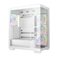 DeepCool CG580 4F V2 ARGB ATX Gaming Chassis – White-R-CG580-WHADA4-G-2