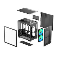 DeepCool CG590 Mesh 2F ATX ARGB Gaming Chassis - Black DeepCool