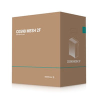 DeepCool CG590 Mesh 2F ATX ARGB Gaming Chassis - Black DeepCool