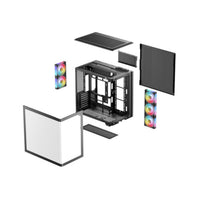 DeepCool CG590U 5F ATX ARGB Gaming Chassis - Black DeepCool