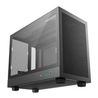 DeepCool CH160 PLUS Micro-ATX Chassis - Black-R-CH160-BKNGM0-G