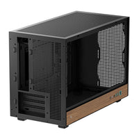 DeepCool CH260 Wood mATX Gaming Chassis - Black DEEPCOOL