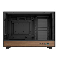 DeepCool CH260 Wood mATX Gaming Chassis - Black DEEPCOOL
