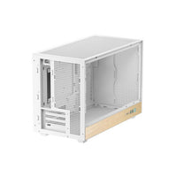 DeepCool CH260 Wood mATX Gaming Chassis White DeepCool