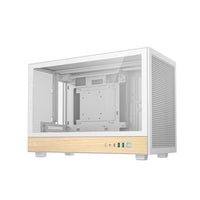 DeepCool CH260 Wood mATX Gaming Chassis White DeepCool