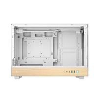 DeepCool CH260 Wood mATX Gaming Chassis White DeepCool