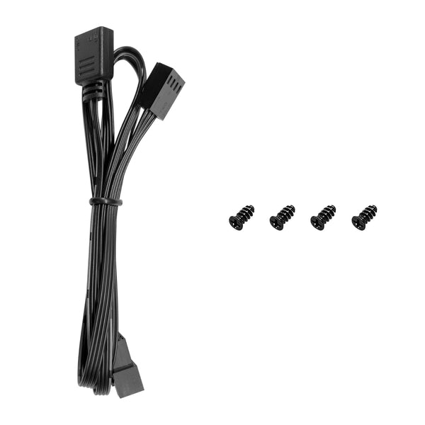 DeepCool FL12 SE 120mm ARGB PWM Fan - Black-R-FL12SE-BKAPN1-G