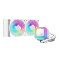 DeepCool LE240 V2 240mm ARGB AIO CPU Liquid Cooler - White-R-LE240-WHAMMN-G-2