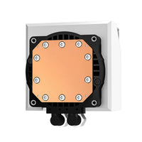 DeepCool LM240 ARGB 240mm AiO CPU Liquid Cooler - White-R-LM240-WHDMMC-1