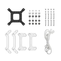 DeepCool LM240 ARGB 240mm AiO CPU Liquid Cooler - White-R-LM240-WHDMMC-1