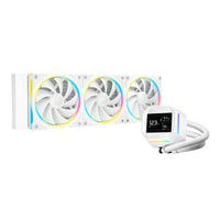 DeepCool LM360 ARGB 360mm AIO CPU Liquid Cooler - White-R-LM360-WHDMMC-1