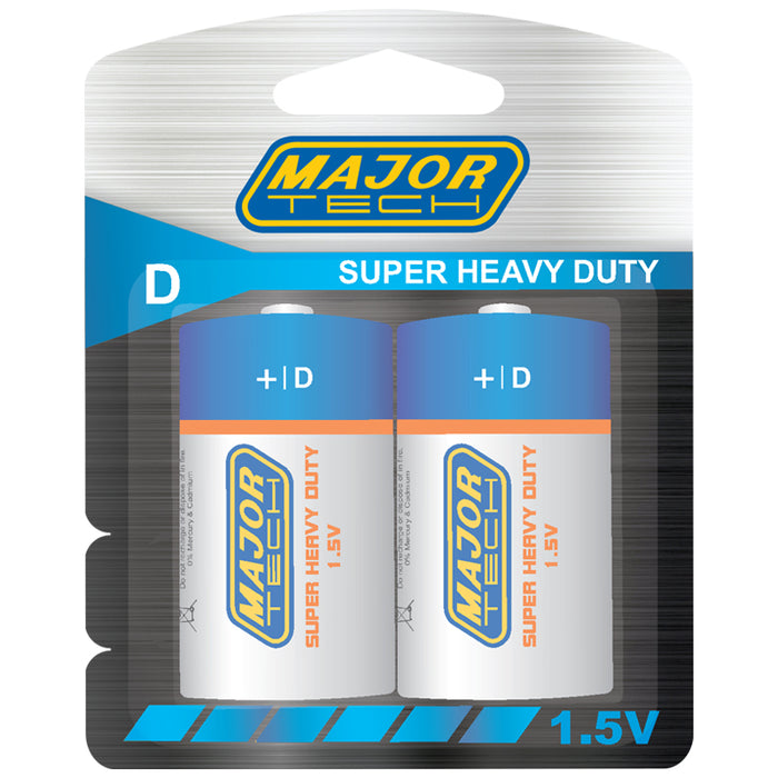 Major Tech D Super Heavy Duty Batteries | R20P-BP2G - image 1