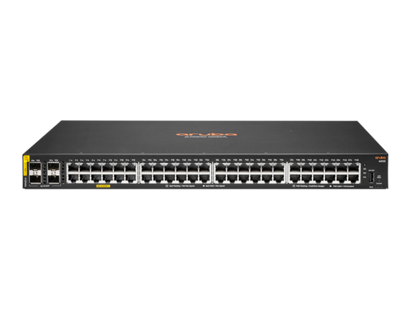 HPE ARUBA NETWORKING 6000 48G 4SFP MANAGED POE SWITCH