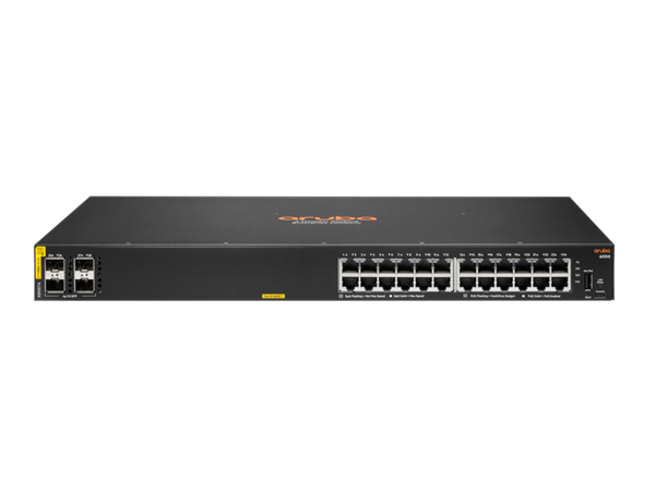 HPE ARUBA 6000 24G 4SFP MANAGED POE SWITCH