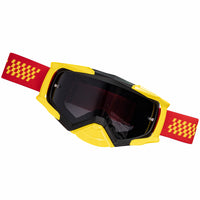 Tork Craft Tork Craft Mx Race Goggles Red & Yellow Adult Rac01020 R