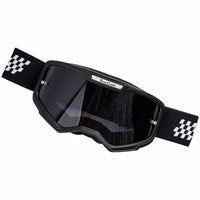 Tork Craft Tork Craft Mx Race Goggles Black & White Junior Rac01033 B