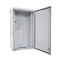 12U 611 x 425 OUTDOOR IP65 NO FANS - GREY - RCK-DA65-6412-IP65