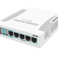 MikroTik SwOS Smart Switch 5 Port Gigabit 1SFP | CSS106-5G-1S