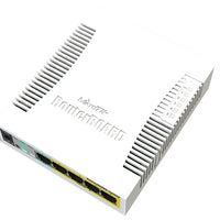 MikroTik SwOS Smart Switch 5 Port Gigabit 1SFP PoE Out - RB-260GSP