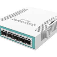 MikroTik Cloud Router Switch 5 Port SFP 1 PoE/SFP Port | CRS106-1C-5S