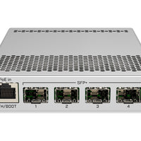 MikroTik Cloud Router Switch 4 Port SFP+ with PoE Input | CRS305-1G-4S+IN