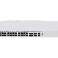 MikroTik Cloud Router Switch 24 Port 2.5Gbps 4SFP+ Combo Ports 2xQSFP+ | CRS326-4C+20G+2Q+RM