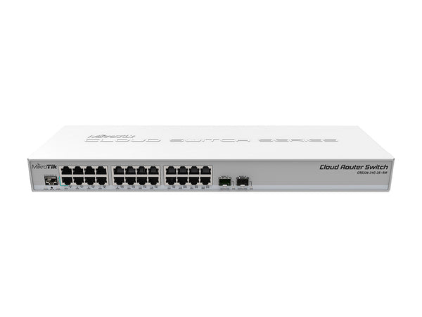MikroTik Cloud Router Switch - 24 Port Gigabit, 2SFP+ - CRS326-24G-2S+RM