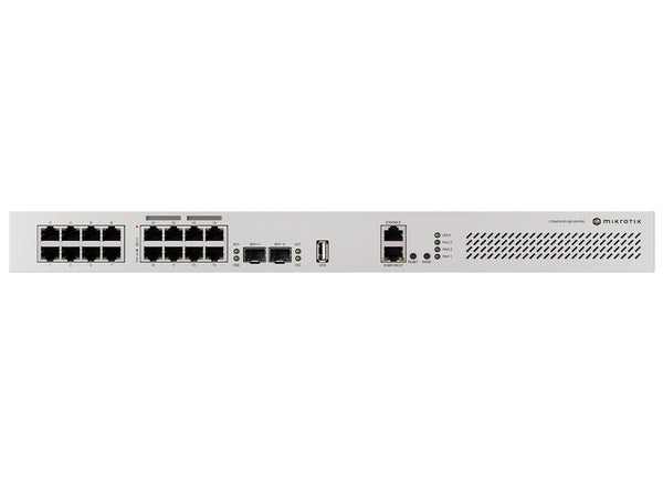 MikroTik Cloud Router Switch 16 Port with 8 PoE 150W 2SFP+ - RB-CRS418P