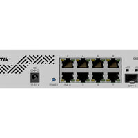 MikroTik SwOS Lite Cloud Smart Switch 8 Port Gigabit 2SFP+ PoE Input - RB-CSS610