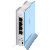 MikroTik hAP Lite Tower Router | 4 Port Ethernet, WiFi - RB941-2nD-TC