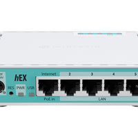 MikroTik hEX 5 Port Gigabit Desktop Router | E50UG